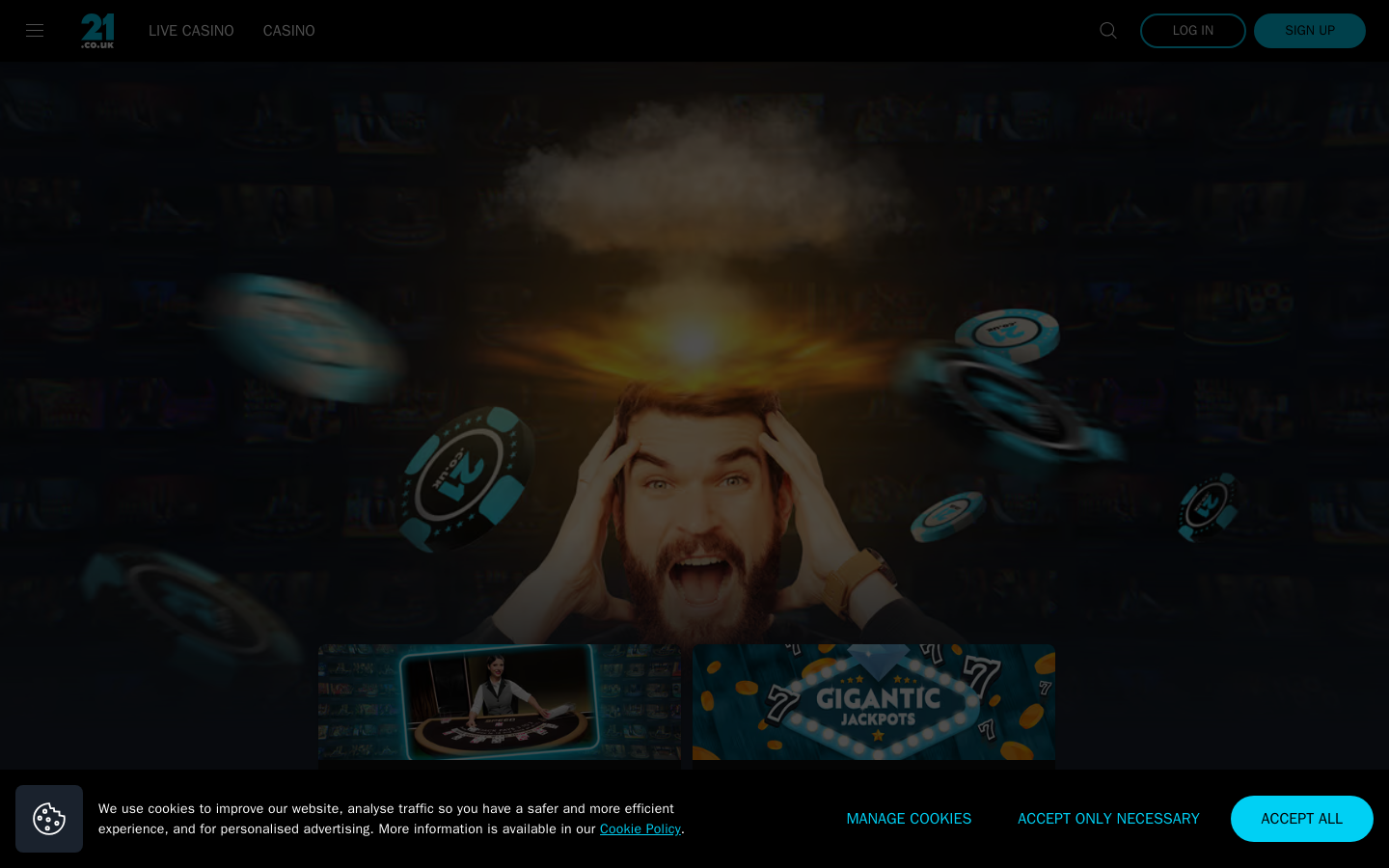 21 homepage