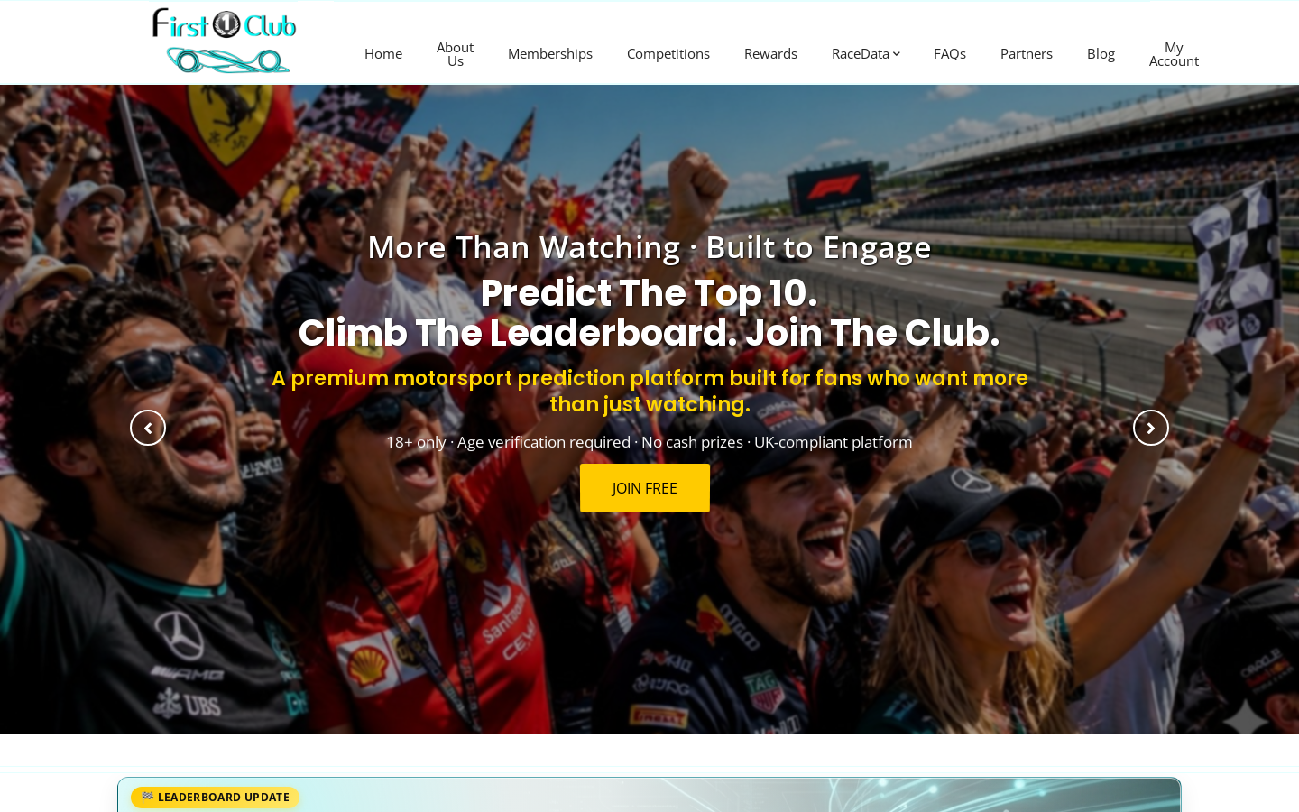 First1club homepage
